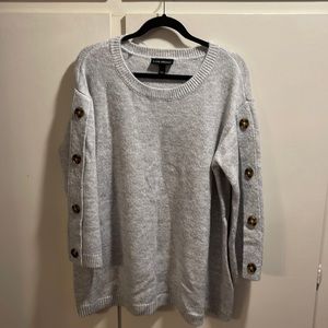 Lane Bryant gray sweater